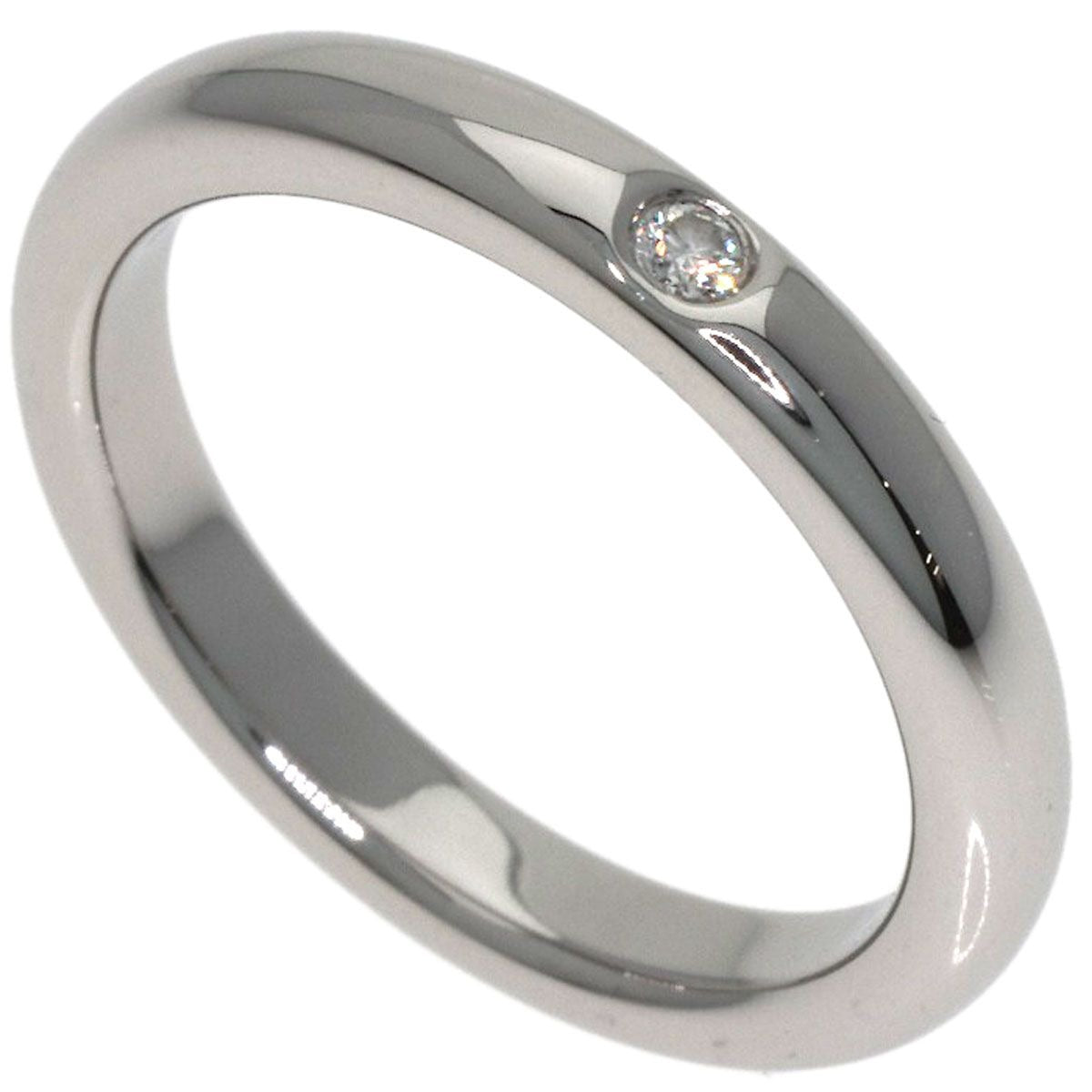 Tiffany & Co. Stacking Bunt Diamond Ring