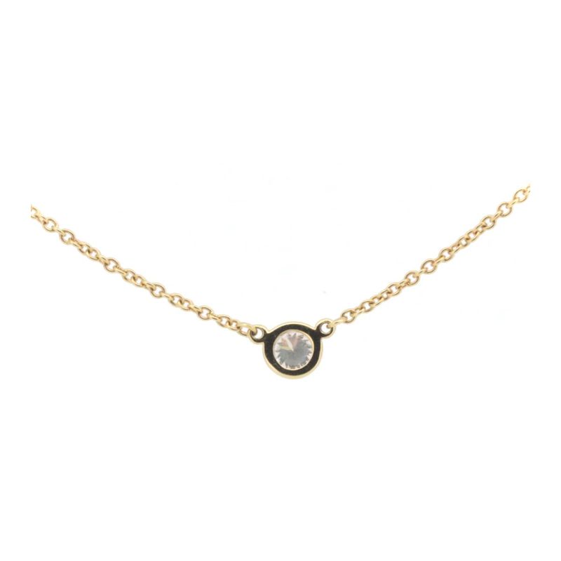 Tiffany & Co By The Yard Diamond Necklace 18K Yellow Gold (18k Yellow Gold)