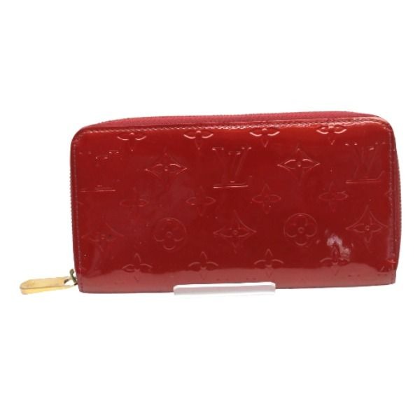 Louis Vuitton Vernis Round Zipper Zippy Wallet Long