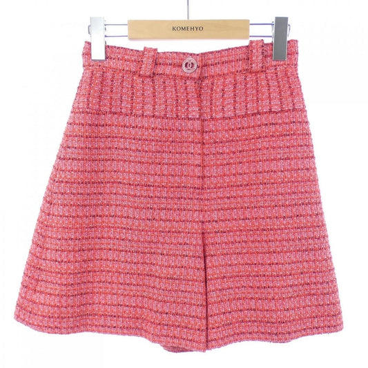 Chanel Shorts Red 34