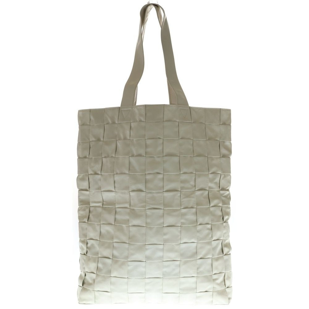 Bottega Veneta Intrecciato Tote White Leather