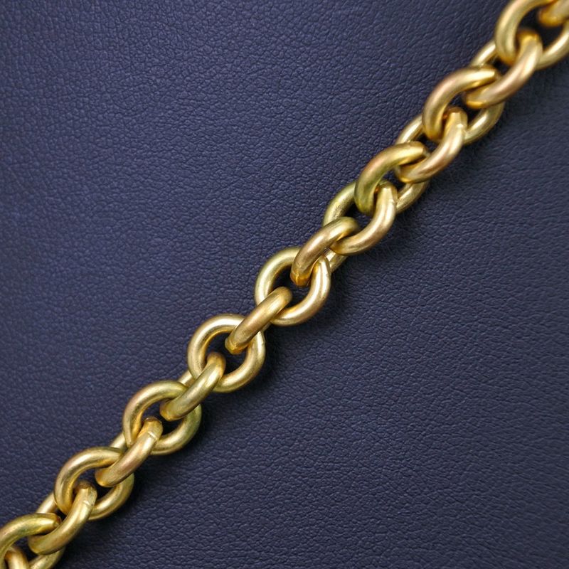 Chanel Coco Mark Gold Plated 93P Ladies 110.4g Necklace