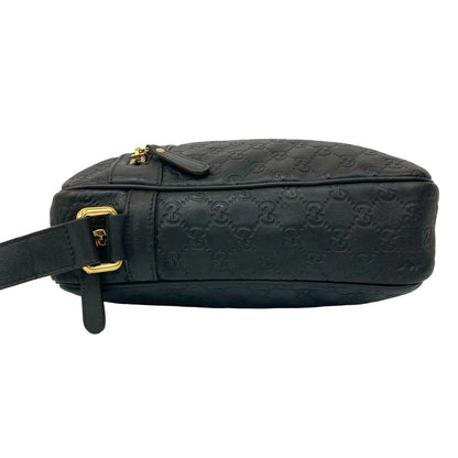 Gucci Guccissima GG All Over Pattern Logo Leather Shoulder Bag Pochette — view 5
