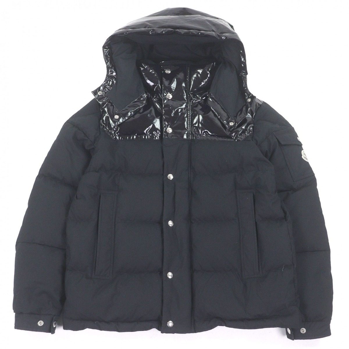 Moncler Chardon Giubbotto Logo Patch Jacket