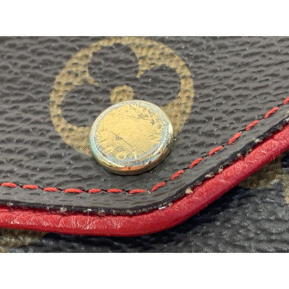 Louis Vuitton Monogram Portefeuille Sara Retiro Bifold Long Wallet M61184 Red