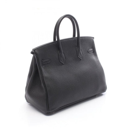Hermes Handbag Birkin 25 Black Leather — view 2