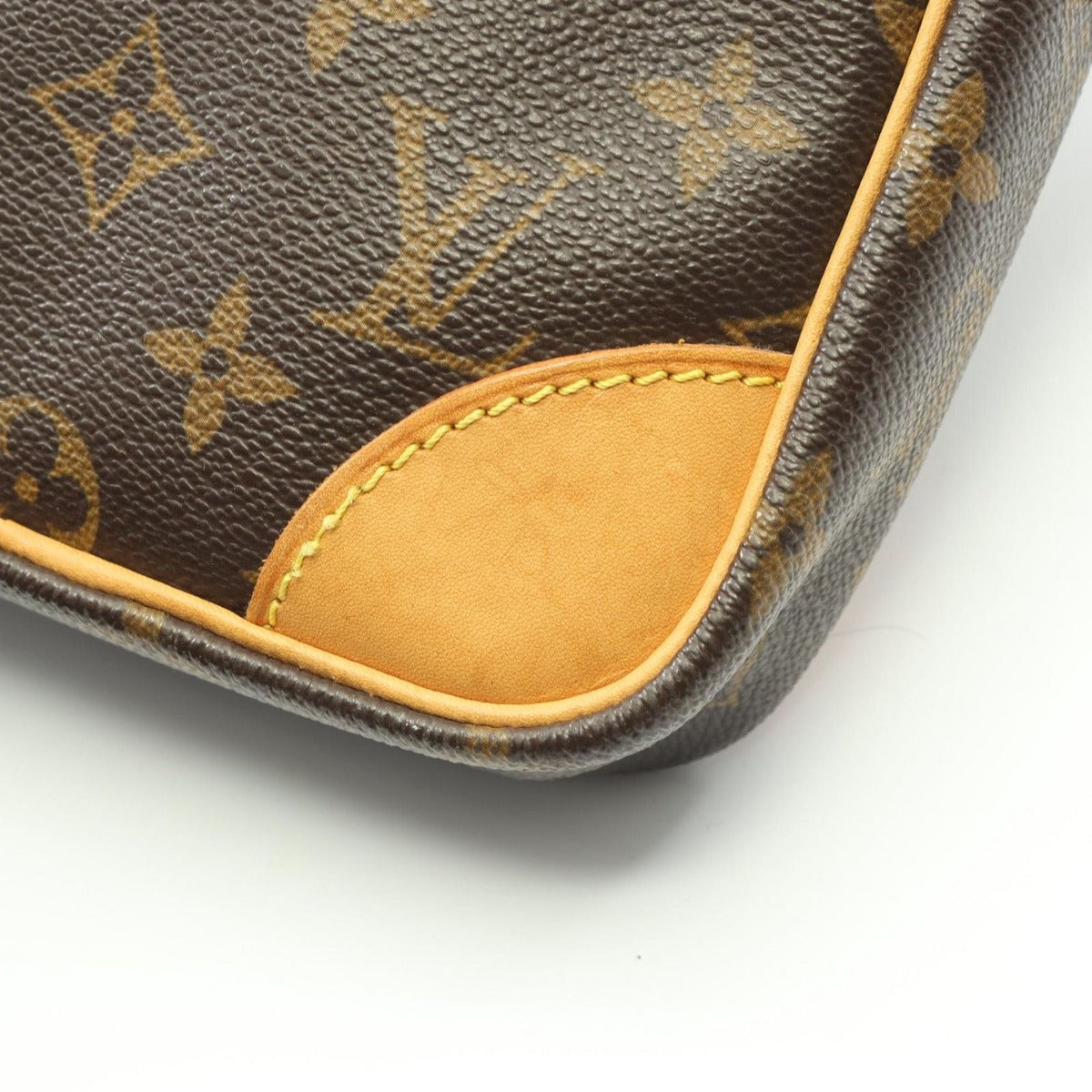 Louis Vuitton Shoulder Bag Danube Canvas Leather — view 6
