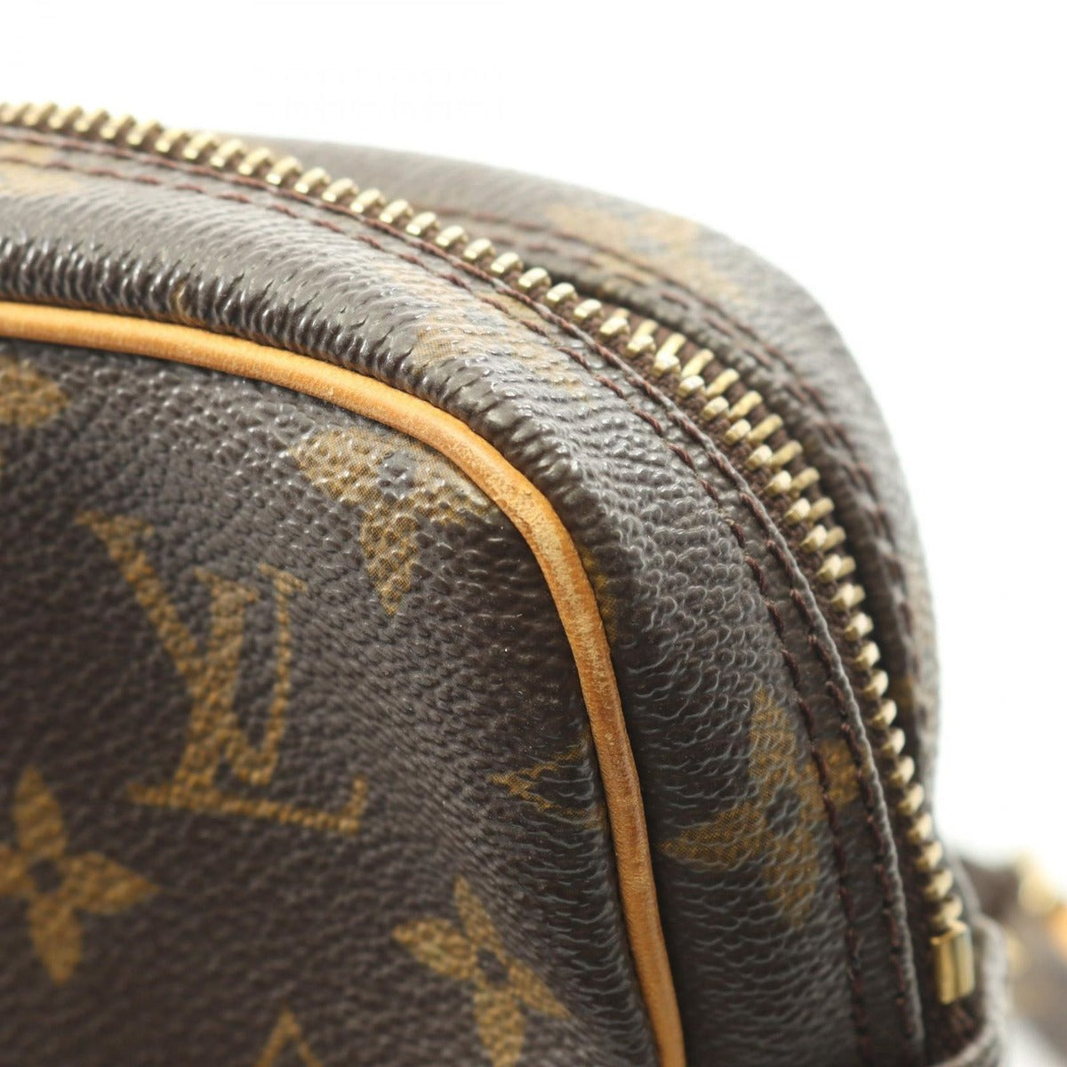 Louis Vuitton Shoulder Bag Danube Canvas Leather — view 10