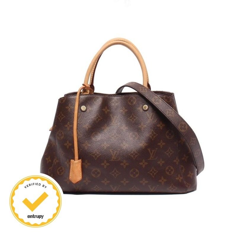 Louis Vuitton Shoulder Bag Montaigne MM Monogram