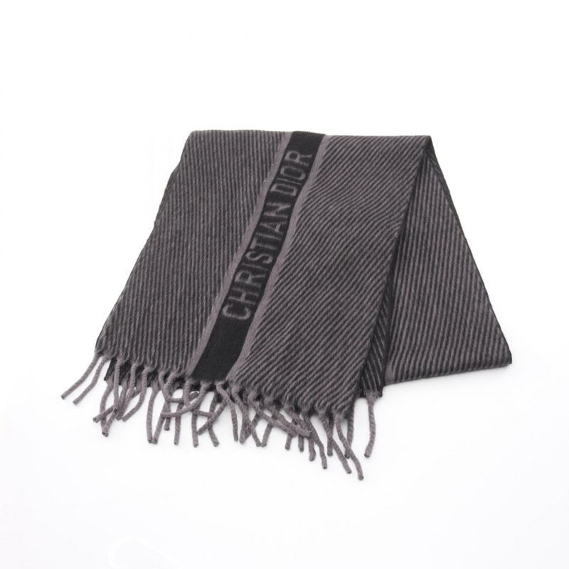 Dior Muffler Gray Other A Scarf