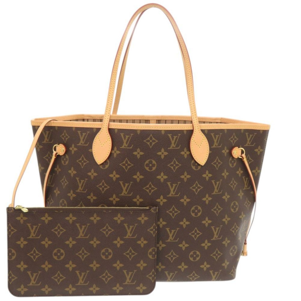 Louis Vuitton Neverfull MM Pouch Monogram Tote