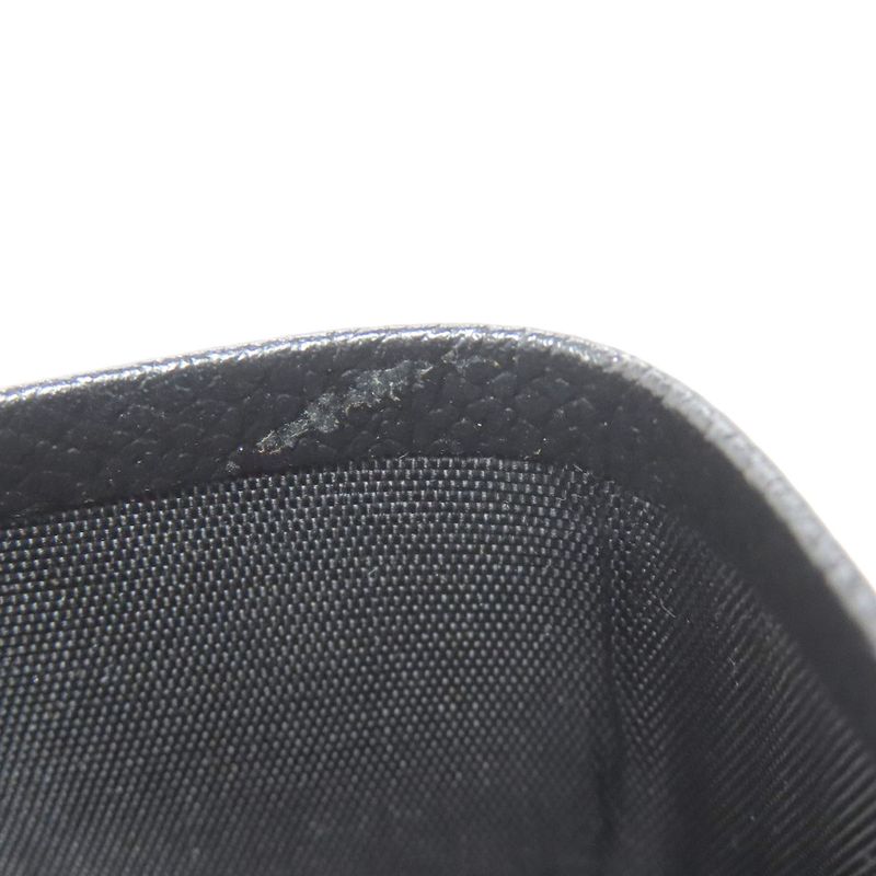 Chanel Coco Button Card Case Calf Women