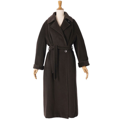 Max Mara White Tag Long Coat Double Breasted — view 3