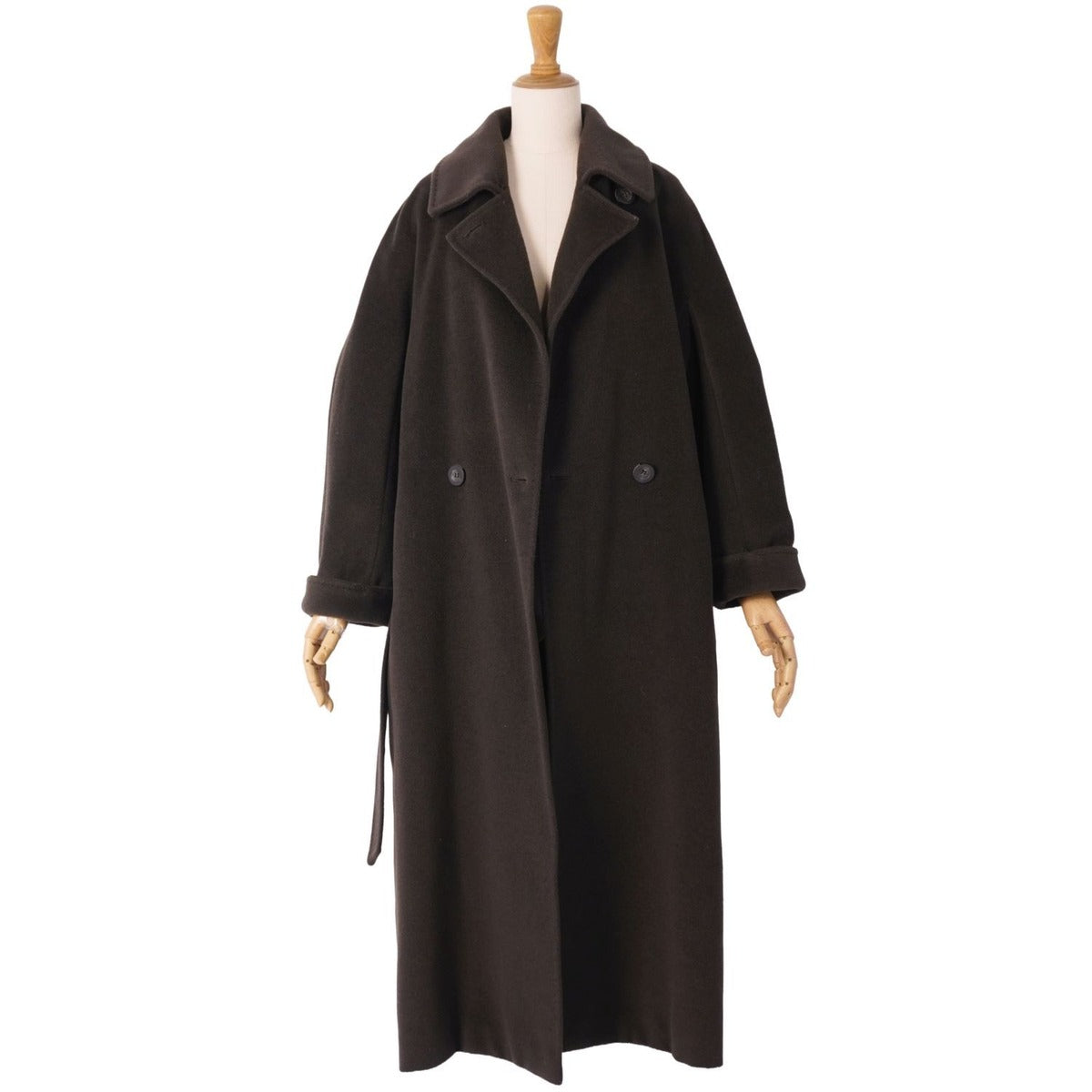 Max Mara White Tag Long Coat Double Breasted — view 4