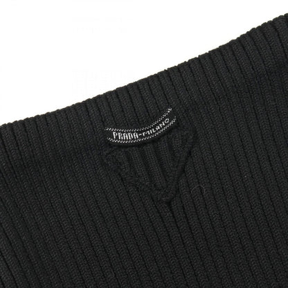 Prada Skirt Slim Fit Rib Knit Wool — view 6