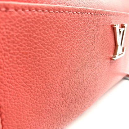 Louis Vuitton M69066 Zippy Lock Me Long Wallet Blossom Pink Leather Women