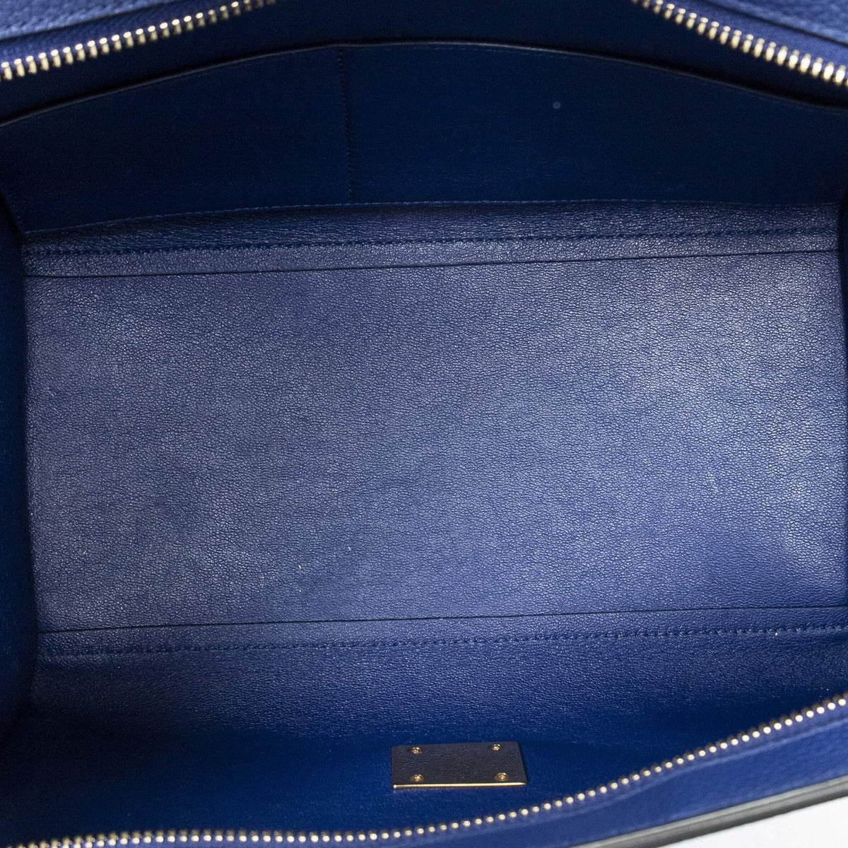 Celine Small Medium Swing Royal Blue Grain Calfskin Leather Shoulder Bag — view 9