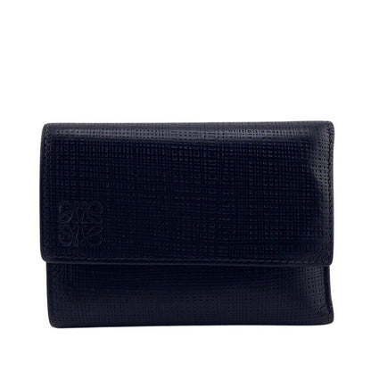Loewe Trifold Wallet Leather Linen