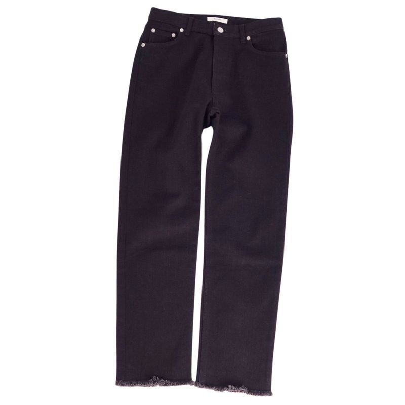 Celine Phoebe Period Pants Denim Pants Black Denim