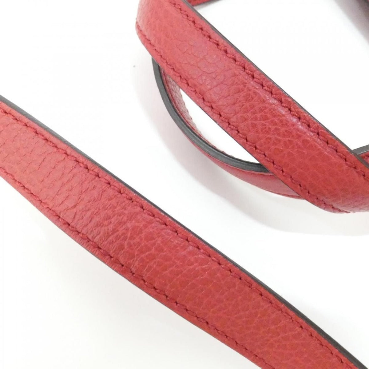 Gucci Bag Leather Red — view 5