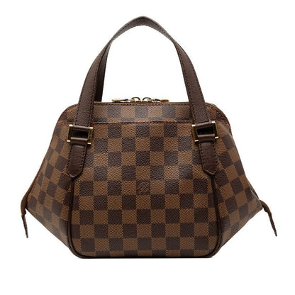 Louis Vuitton Damier Belem PM Brown Leather Handbag