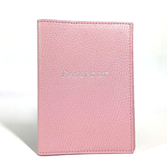 Tiffany & Co Tiffany & Co Passport Case Logo Leather Pink