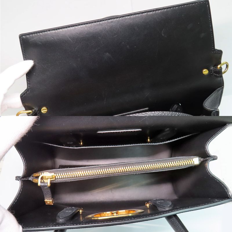 Dior 30 Montigne Saint Treno Small M9321umba Black Handbag Shoulder -