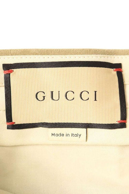 Gucci 770044 Z370c Velour Straight Long Pants Men's 52