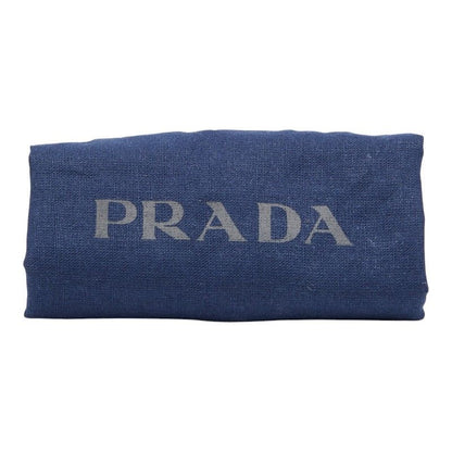Prada Brown Silver Leather Women's Prada