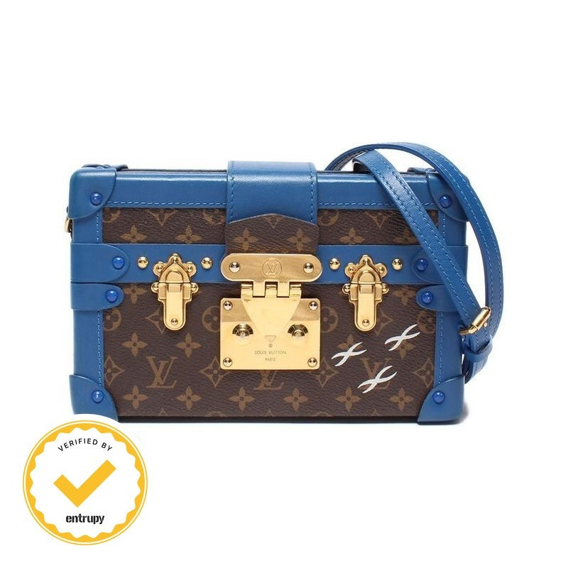 Louis Vuitton Shoulder Crossbody Clutch Mini Trunk Petite Mal