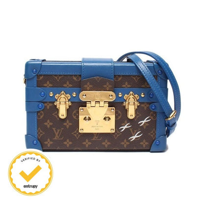 Louis Vuitton Shoulder Crossbody Clutch Mini Trunk Petite Mal