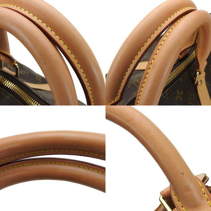 Louis Vuitton Boston Bag Keepall 55 Bandouliere M41414 Monogram Nubuck Brown