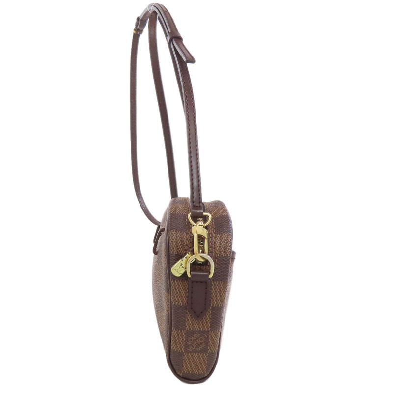 Louis Vuitton N51296 Pochette Ipanema Shoulder Bag Damier Canvas Women