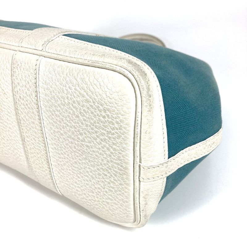 Hermes Tote Garden Party TPM Garden Party TPM Toile Officier/leather Blue