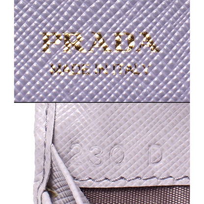 Prada Wallet Saffiano Purple — view 6