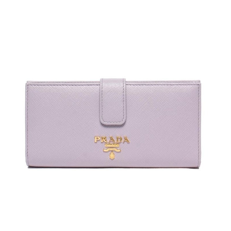 Prada Wallet Saffiano Purple
