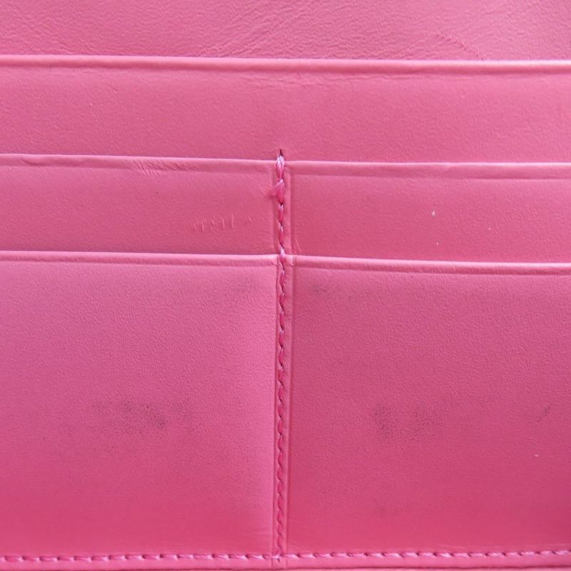Loewe Round Zipper Long Wallet Anagram