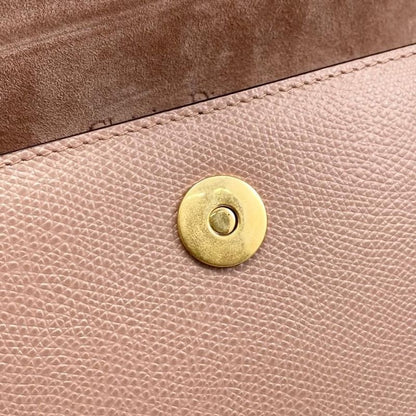 Christian Dior Waist Bag Saddle Belt Pouch S5619cwvg-50pu Logo Pink Beige Gold