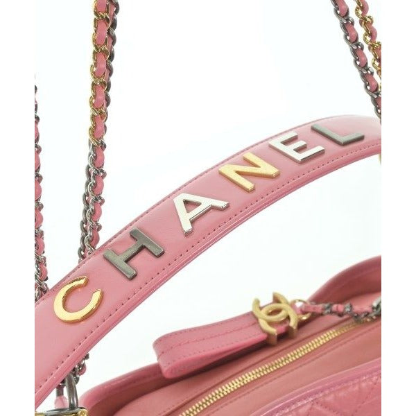 Chanel Shoulder Bag Pink — view 8