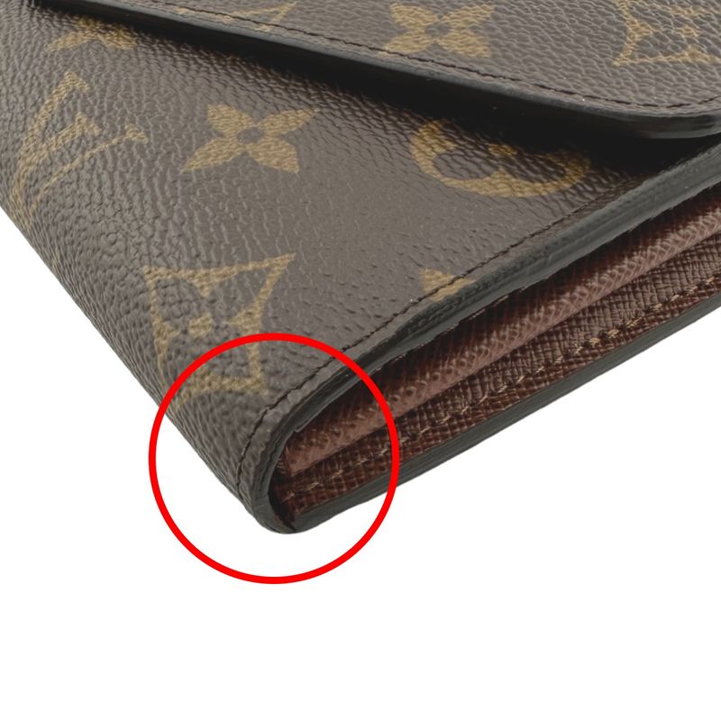 Louis Vuitton M60531 Monogram Wallet Portefeuille-sarah Long Wallet Louis
