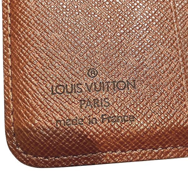 Louis Vuitton Monogram Compact Zip M61667 Bifold Wallet Unisex