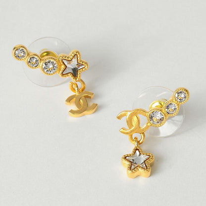 Chanel Earrings Stud Earrings Gold