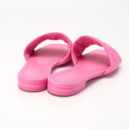 Louis Vuitton Revival Line Sandals Size 36 LV Monogram Logo Square Toe Made In