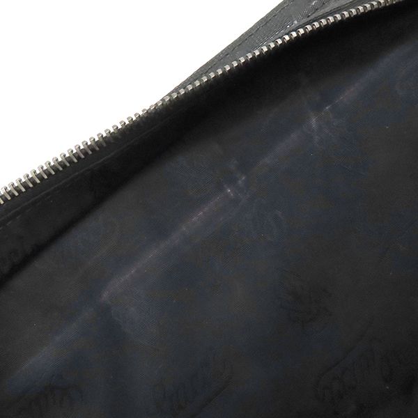 Gucci Shoulder Bag GG Imprime Shoulder Bag PVC Black Silver Hardware Black