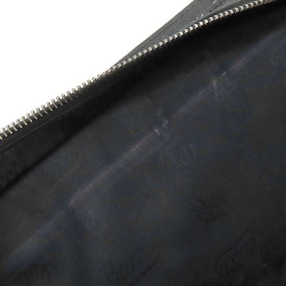 Gucci Shoulder Bag GG Imprime Shoulder Bag PVC Black Silver Hardware Black