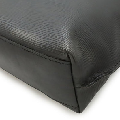 Louis Vuitton Epi Cabas Jules Tote Business Bag Document Cabasn Noir Black