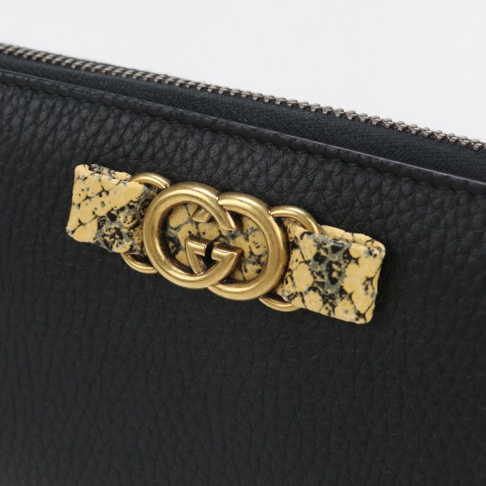 Gucci Zip Around Long Wallet Interlocking G 750458 Long Wallet Round Zipper