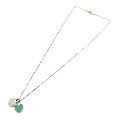 Tiffany & Co Tiffany & Co Return To Double Heart Tiffany & Co Blue Necklace