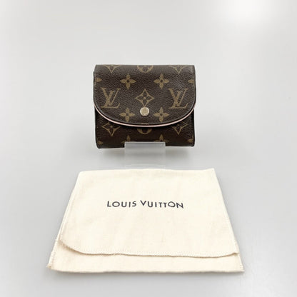 Louis Vuitton Monogram Portefeuille Arianne Tri-Fold Short Wallet M62037 Brown