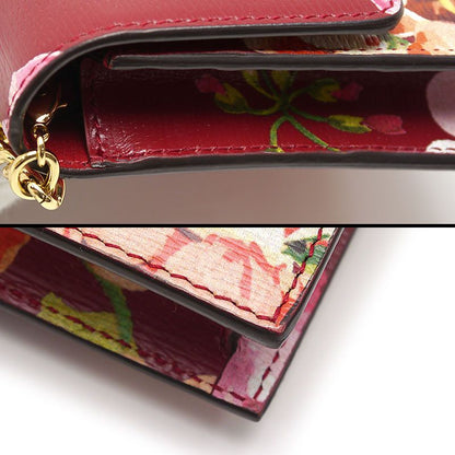 Gucci GG Blooms Chain Wallet 409340 Long Wallet Women
